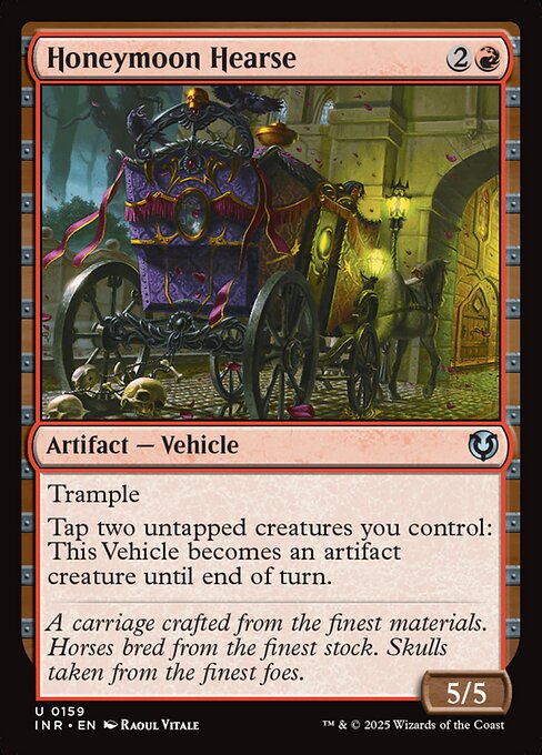 Honeymoon Hearse - Innistrad Remastered (inr) #159 [Foil] [Foil]