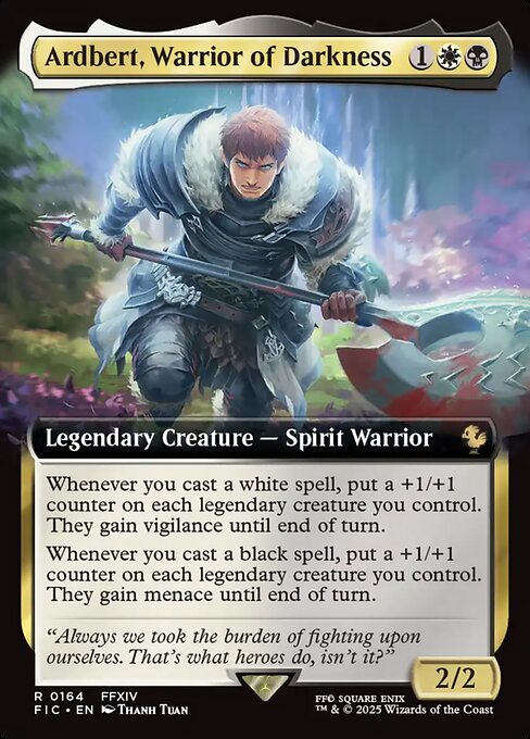 Ardbert, Warrior of Darkness - Final Fantasy Commander () #164