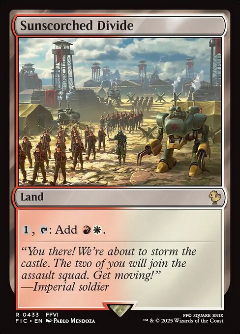 Sunscorched Divide - Final Fantasy Commander () #433