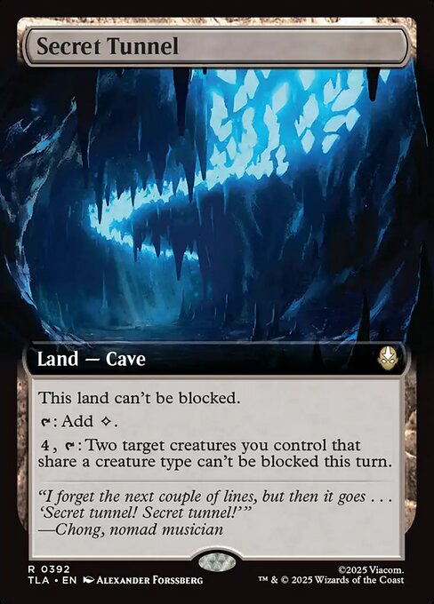 Secret Tunnel - Avatar: The Last Airbender (TLA) #392 [Foil] [Foil]