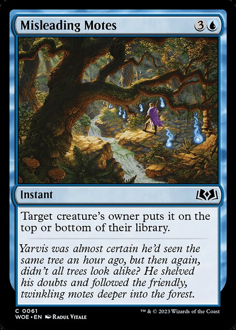 Misleading Motes - Wilds of Eldraine () #61