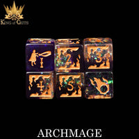 DNDDICEWHOLESALE.COM - Archmage - 11 Dice Set