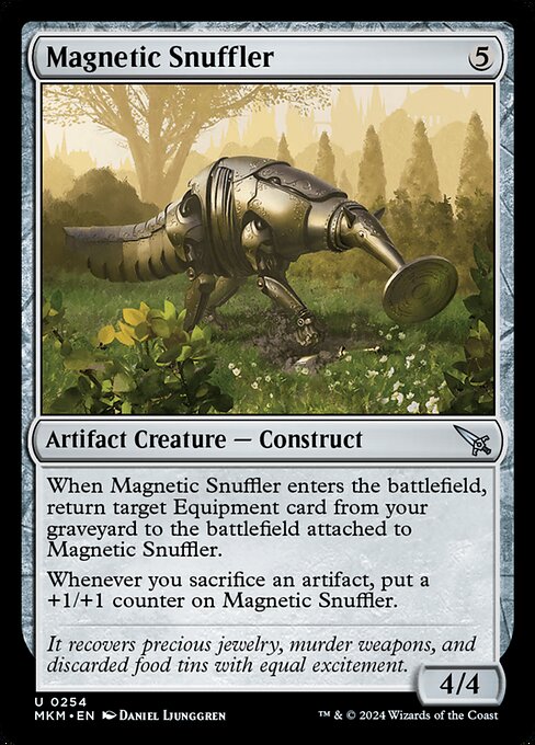 Magnetic Snuffler - Murders at Karlov Manor (MKM) #254 [Foil] [Foil]