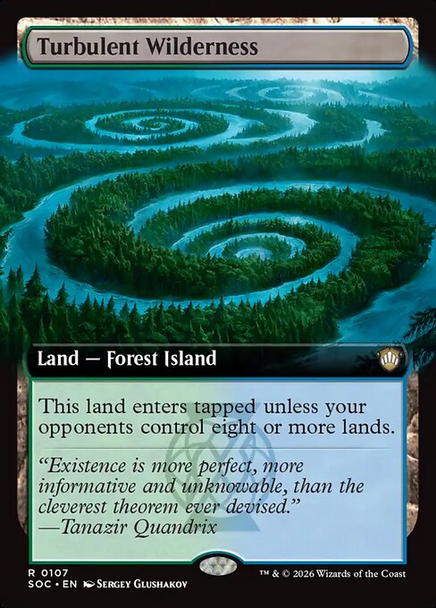 Turbulent Wilderness - Secrets of Strixhaven Commander () #107