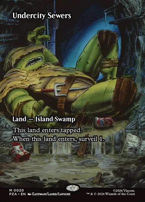 Undercity Sewers - Teenage Mutant Ninja Turtles Source Material () #20