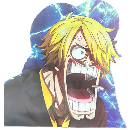 Cow Crack Wholesale - One Piece Anime 3D Sticker