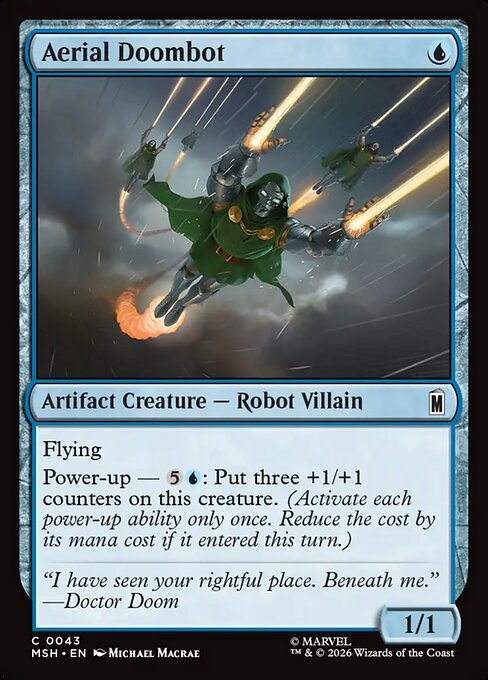 Aerial Doombot - Marvel Super Heroes () #43