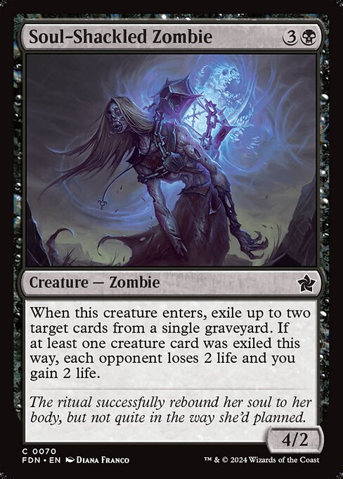 Soul-Shackled Zombie - Foundations () #70