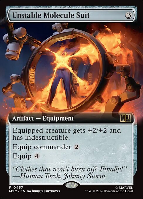 Unstable Molecule Suit - Marvel Super Heroes Commander () #457