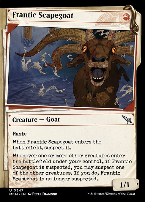 Frantic Scapegoat - Murders at Karlov Manor (mkm) #347