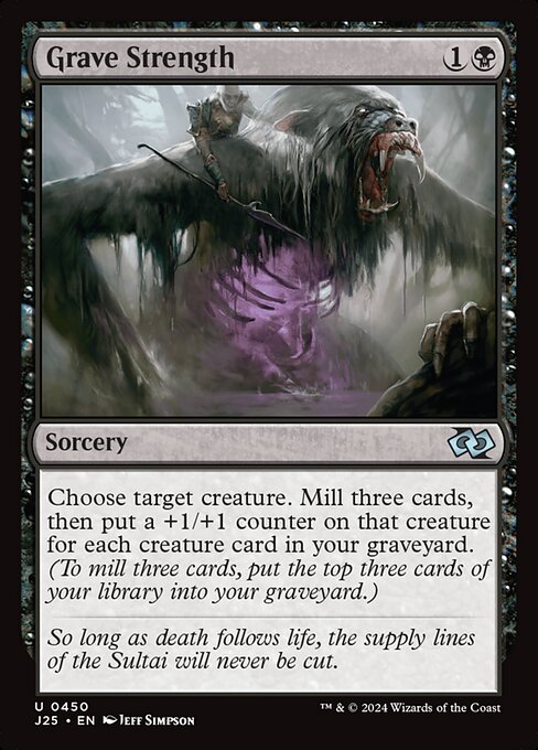 Grave Strength - Foundations Jumpstart (j25) #450
