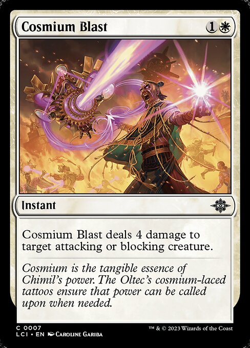 Cosmium Blast - The Lost Caverns of Ixalan (lci) #7 [Foil] [Foil]
