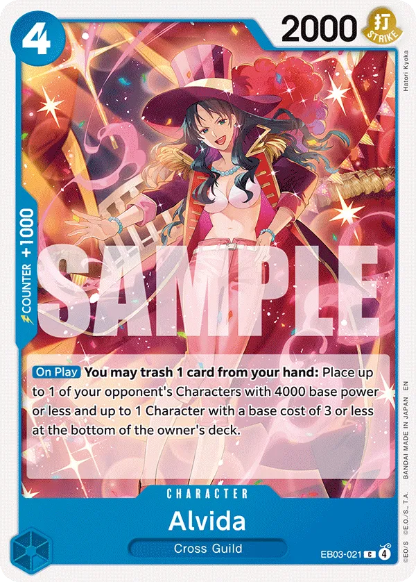 Alvida - ONE PIECE HEROINES EDITION- [EB-03] / Memorial Collection [EB-01] (EB03-021) #021