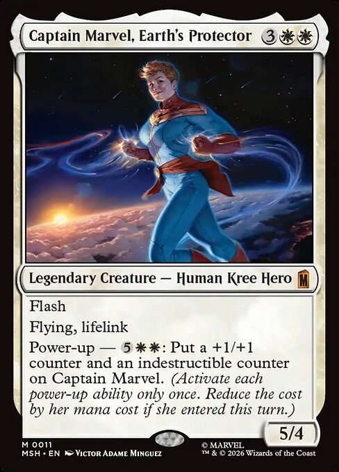 Captain Marvel, Earth's Protector - Marvel Super Heroes () #11