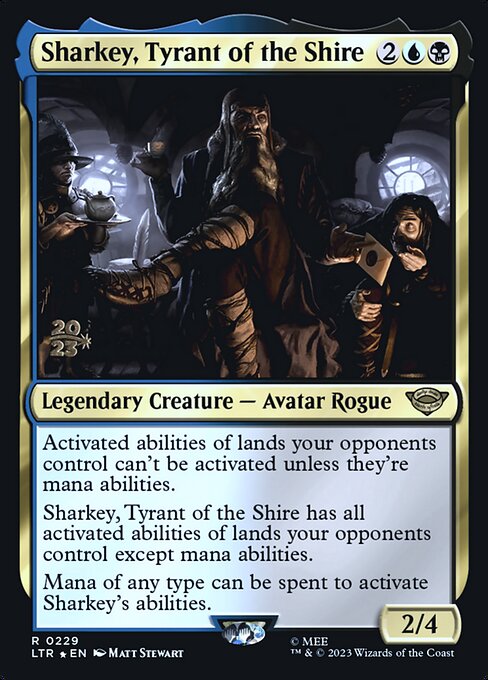 Sharkey, Tyrant of the Shire - Tales of Middle-earth Promos (PLTR) #229s