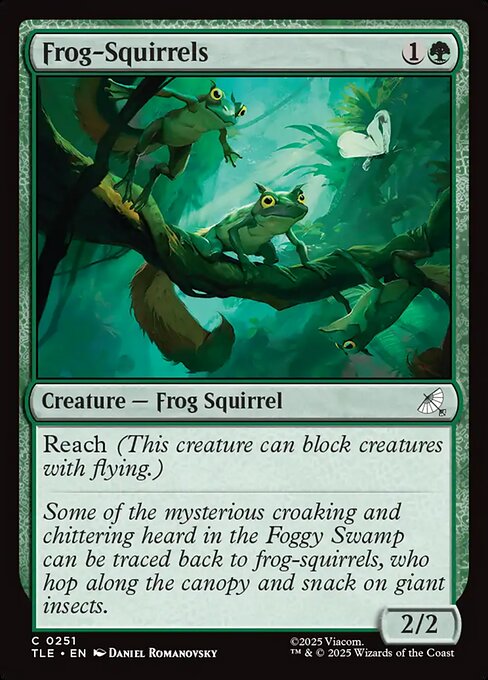 Frog-Squirrels - Avatar: The Last Airbender Eternal () #251 [Foil] [Foil]