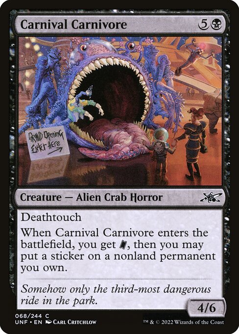 Carnival Carnivore - Unfinity () #68