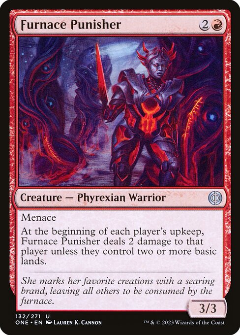 Furnace Punisher - Phyrexia: All Will Be One (ONE) #132