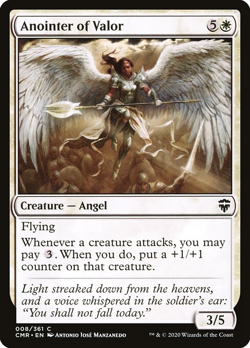 Anointer of Valor - Commander Legends (CMR) #8