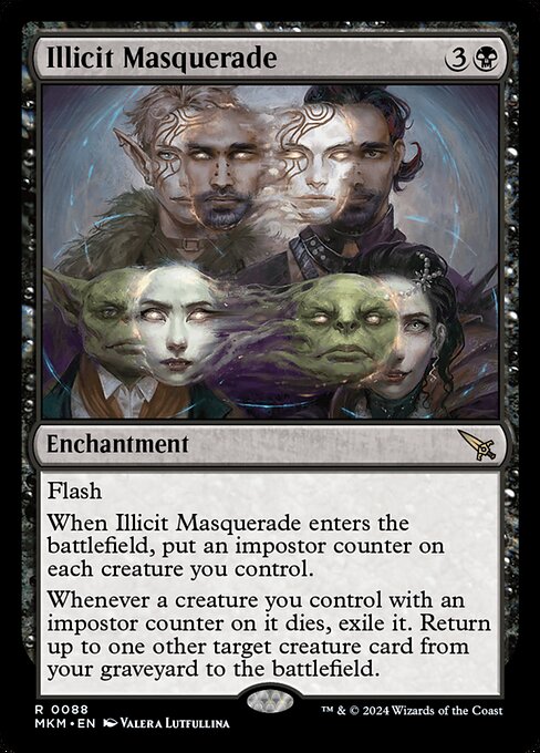 Illicit Masquerade - Murders at Karlov Manor (MKM) #88