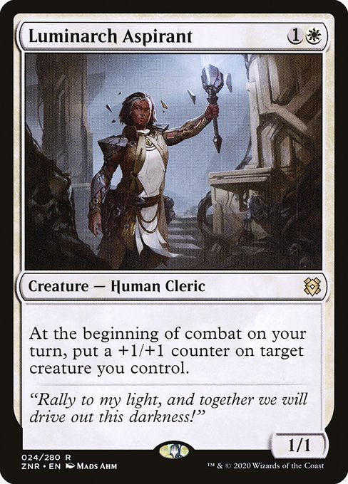 Luminarch Aspirant - Zendikar Rising (ZNR) #24