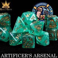 DNDDICEWHOLESALE.COM - Artificer's Arsenal - 11 Dice Set