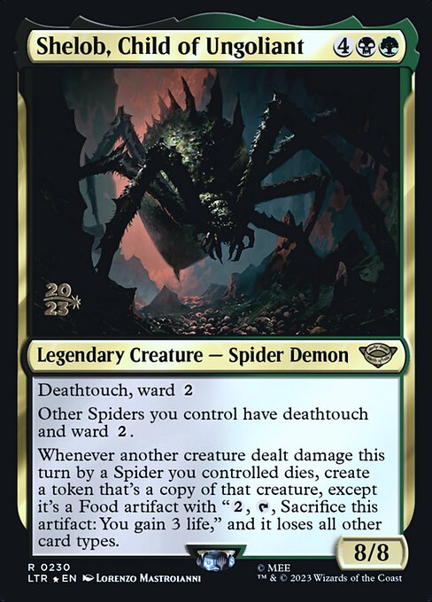 Shelob, Child of Ungoliant - Tales of Middle-earth Promos (pltr) #230s
