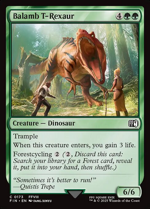 Balamb T-Rexaur - Final Fantasy () #173