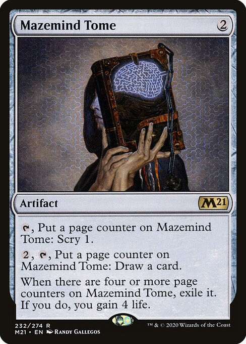 Mazemind Tome - Core Set 2021 (M21) #232 [Foil] [Foil]