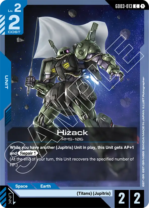 Hizack - Steel Requiem (GD03-013) #013