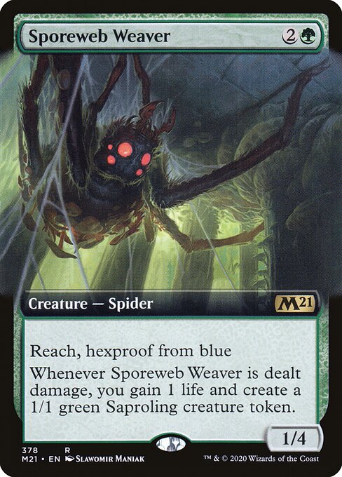 Sporeweb Weaver - Core Set 2021 () #378 [Foil] [Foil]