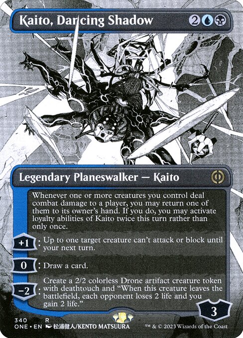 Kaito, Dancing Shadow - Phyrexia: All Will Be One () #340