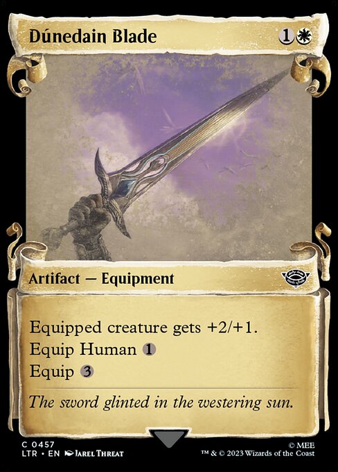 Dúnedain Blade - The Lord of the Rings: Tales of Middle-earth (ltr) #457 [Foil] [Foil]