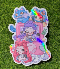 Mothers Of Orion - Hunter Kpop Group Sticker