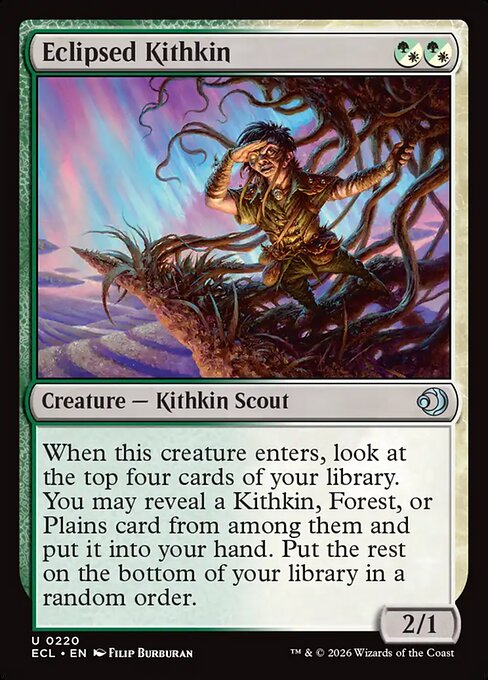 Eclipsed Kithkin - Lorwyn Eclipsed (ecl) #220
