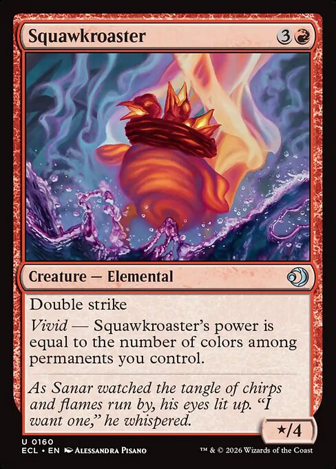 Squawkroaster - Lorwyn Eclipsed (ecl) #160