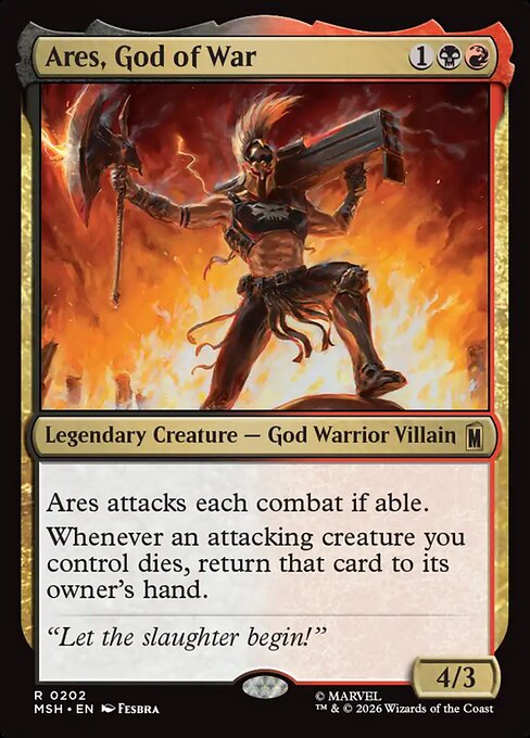Ares, God of War - Marvel Super Heroes () #202