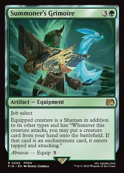 Summoner's Grimoire - Final Fantasy (FIN) #205 [Foil] [Foil]
