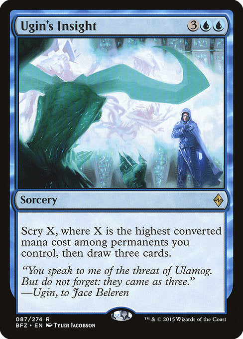 Ugin's Insight - Battle for Zendikar (BFZ) #87