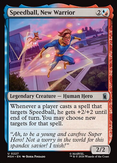Speedball, New Warrior - Marvel Super Heroes () #227