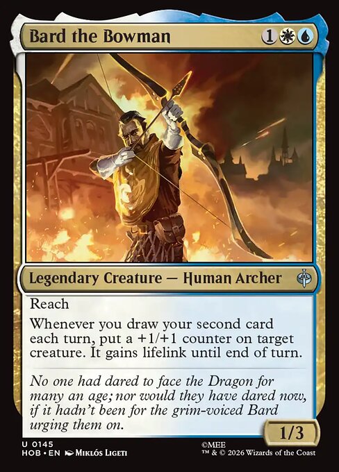 Bard the Bowman - The Hobbit (hob) #145 [Foil] [Foil]