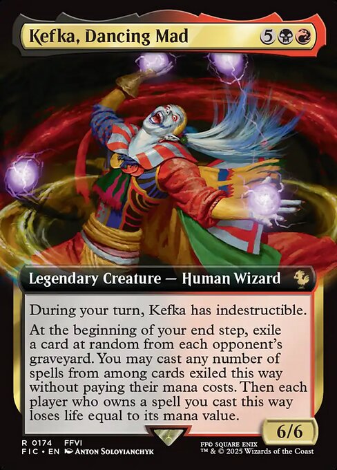 Kefka, Dancing Mad - Final Fantasy Commander (FIC) #174