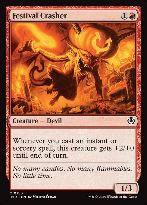 Festival Crasher - Innistrad Remastered (inr) #153 [Foil] [Foil]