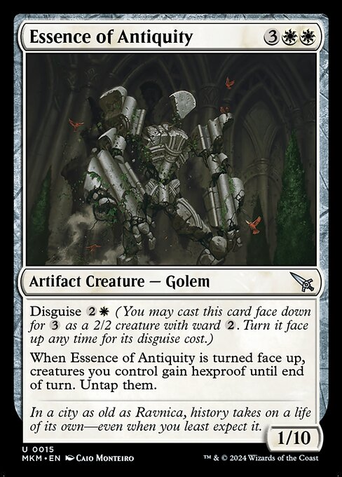 Essence of Antiquity - Murders at Karlov Manor (MKM) #15 [Foil] [Foil]