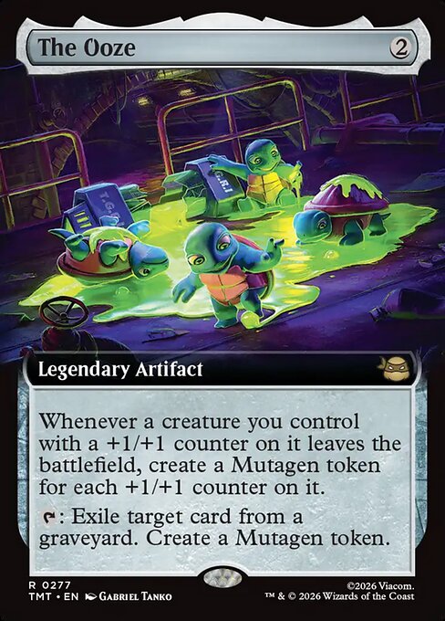 The Ooze - Teenage Mutant Ninja Turtles () #277 [Foil] [Foil]