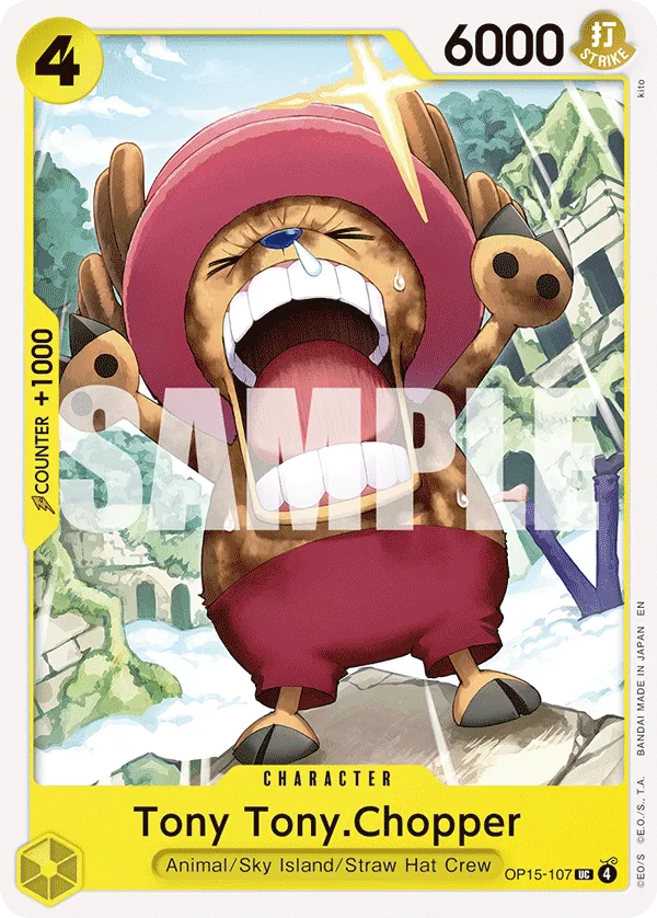 Tony Tony.Chopper - ADVENTURE ON KAMI'S ISLAND- [OP15-EB04] (OP15-107) #107