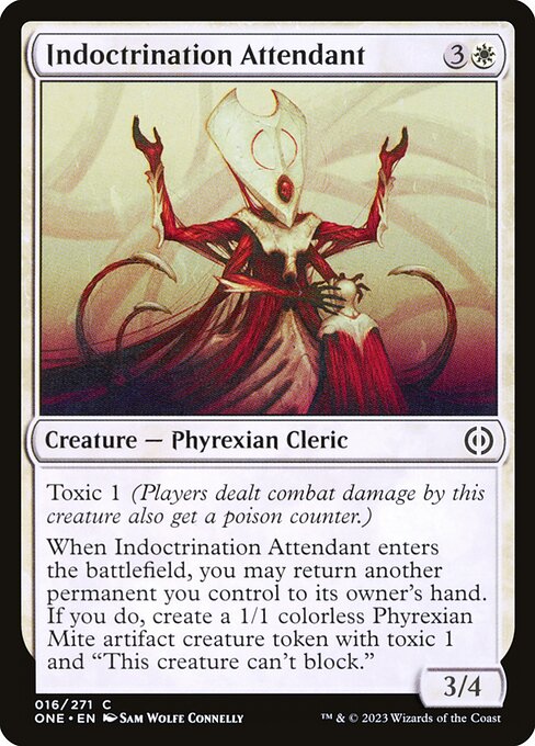 Indoctrination Attendant - Phyrexia: All Will Be One () #16