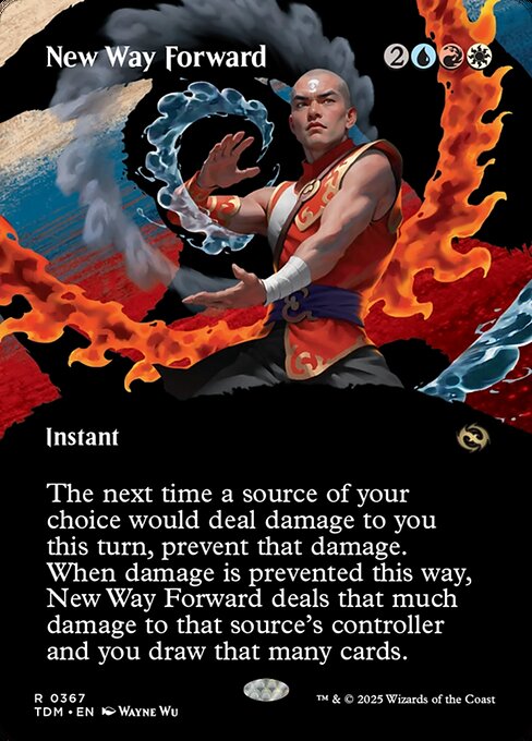 New Way Forward - Tarkir: Dragonstorm () #367 [Foil] [Foil]