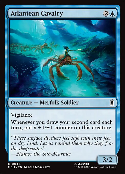 Atlantean Cavalry - Marvel Super Heroes () #45
