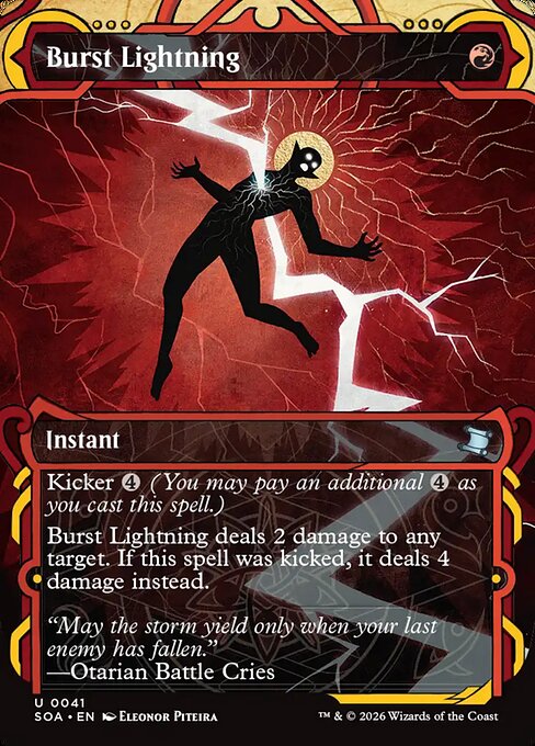 Burst Lightning - Secrets of Strixhaven Mystical Archive () #41